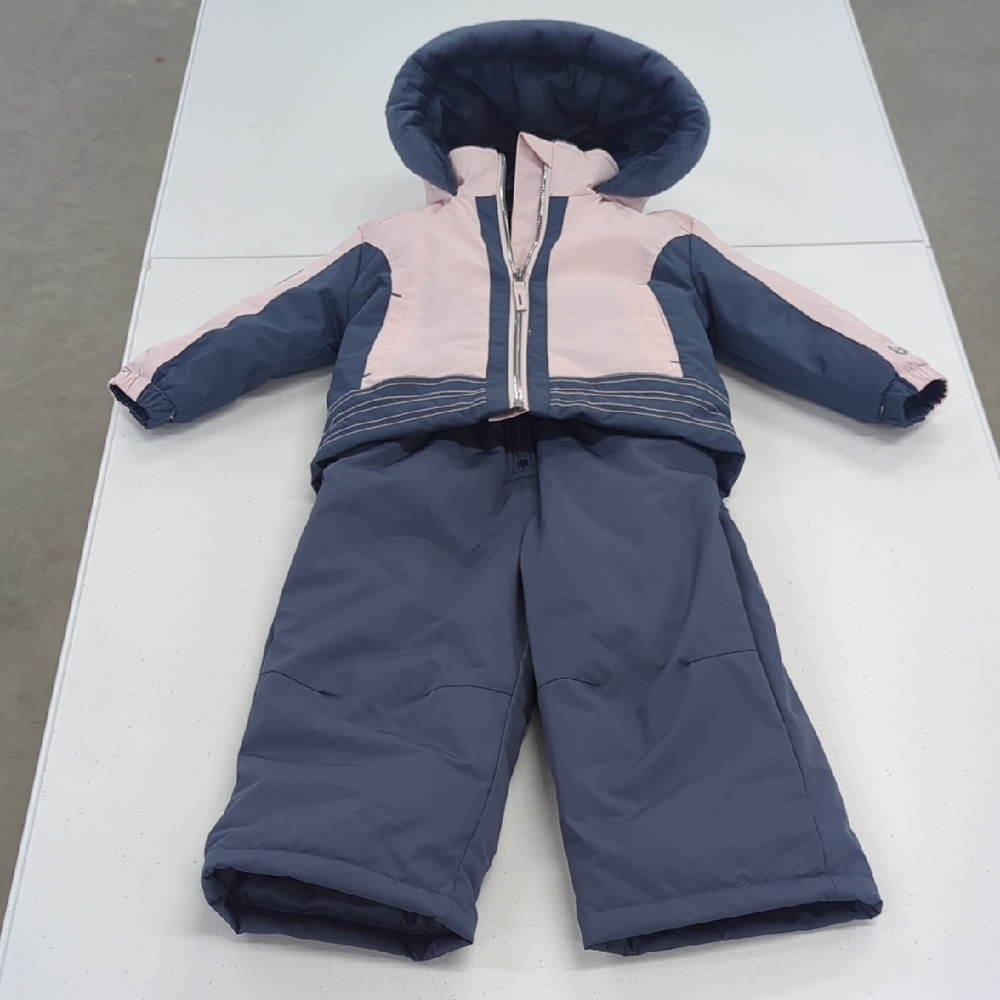 Free Country Glazed Pink and Charcoal Grey Toddler Snow Set
